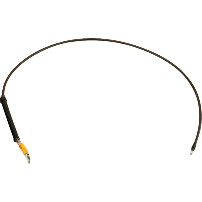 La Choppers LA-8059C13M Midnight Braided Clutch Cable - 12in.-14in. Ape Hangers