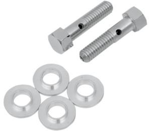 Drag Specialties 1012-0161 Breather Bolt Kit - 3/8in. - 16