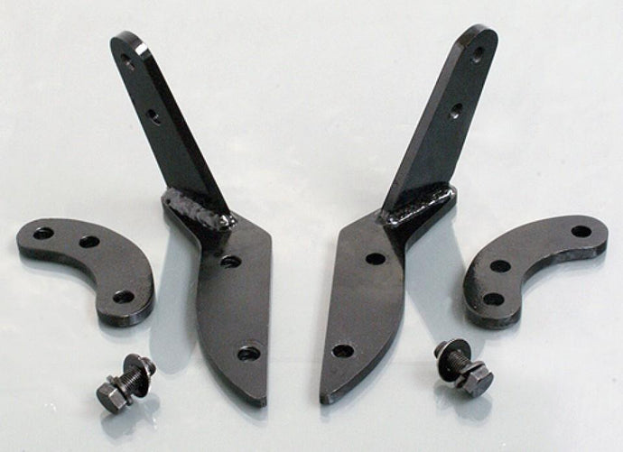 Rivco Products CA004-RTB Highway Peg Mount Set - Black