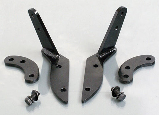 Rivco Products CA004-RTB Highway Peg Mount Set - Black