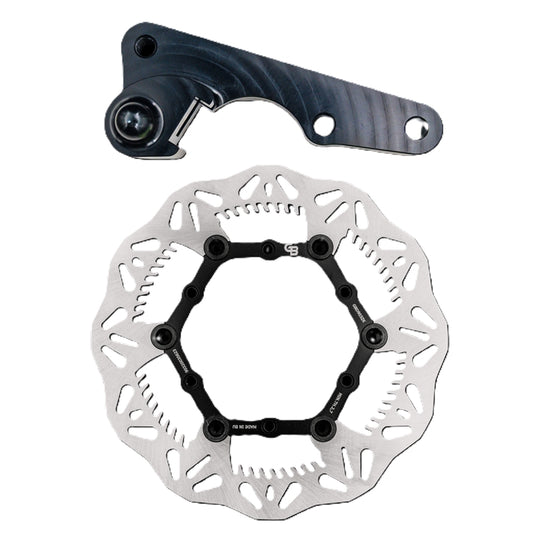 Gbrakes GBDOS5 Motocross Oversize 270mm. Front Rotor Kit
