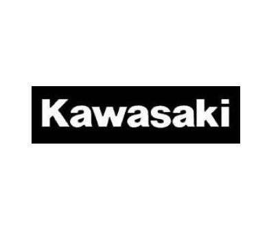 Factory Effex 09-94110 Die Cut Sticker - 1ft. Logo - Kawasaki - White
