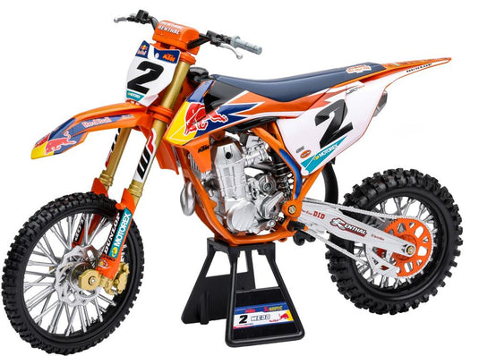 New Ray Toys 49683 1:6 Scale Red Bull KTM Dirt Bike