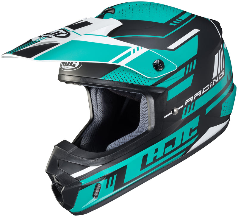 HJC CS-MX 2 Trax Helmet Semi-Flat Green (MC-4SF) Green