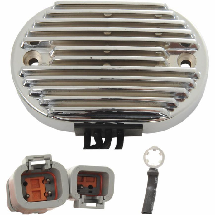 Drag Specialties 2112-1027 Solid-State Regulator - Chrome
