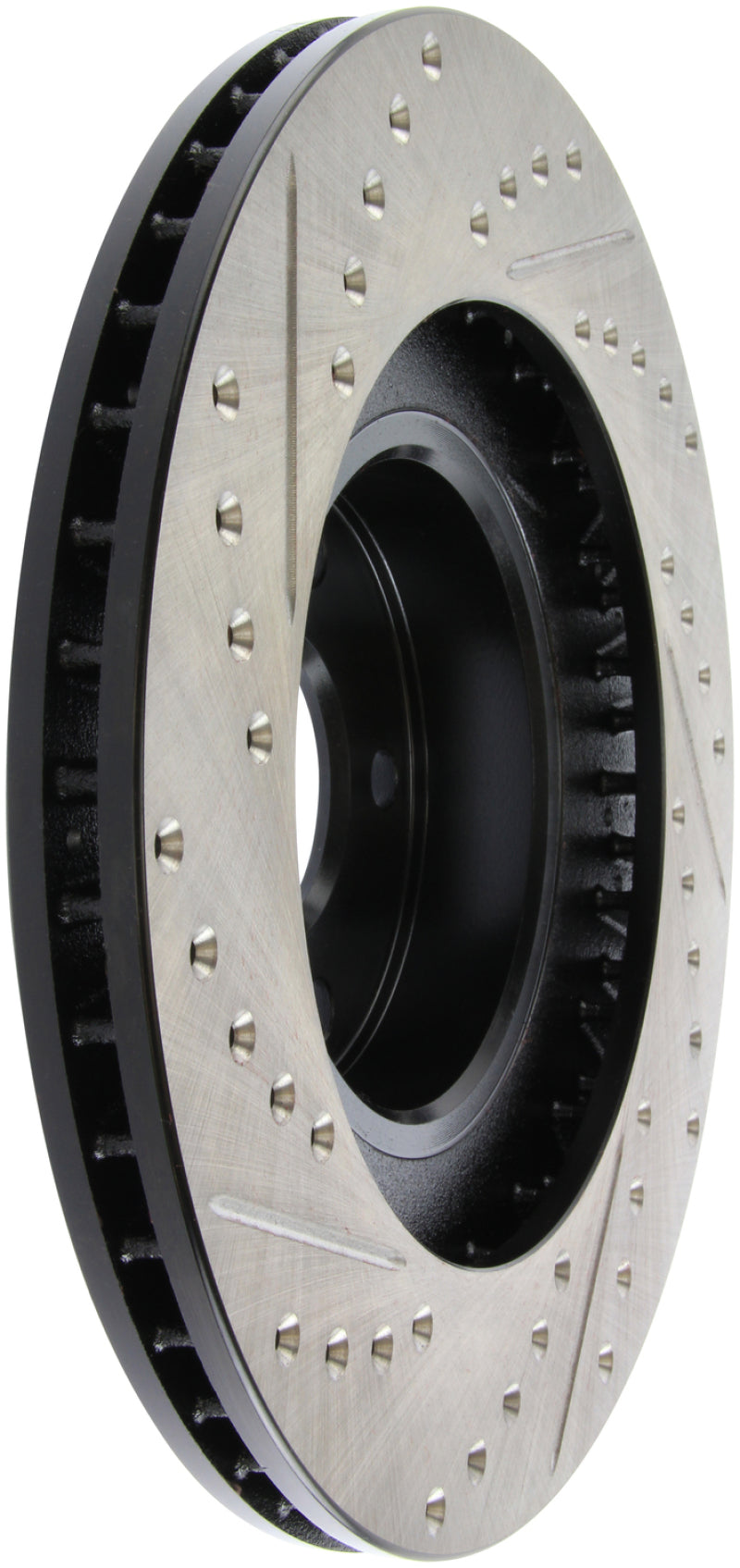 Load image into Gallery viewer, Stoptech 127.47018L ST Slot &amp; Drill Brake Rotors
