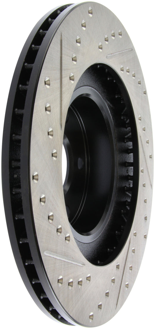 Stoptech 127.47018L ST Slot & Drill Brake Rotors