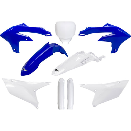 Ufo Plastics YAKIT326F@111 Complete Body Kit - Blue/White