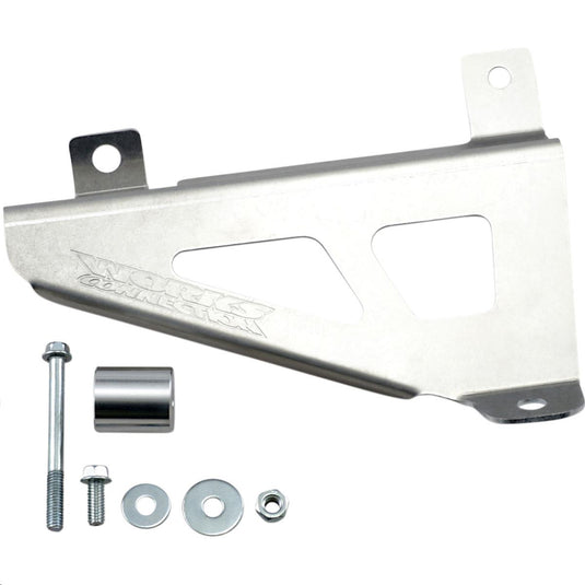 Works Connection 18-126 Radiator Brace - Silver