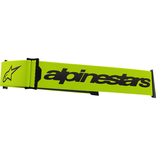 Alpinestars Straps for Supertech Goggles - Yellow/Black