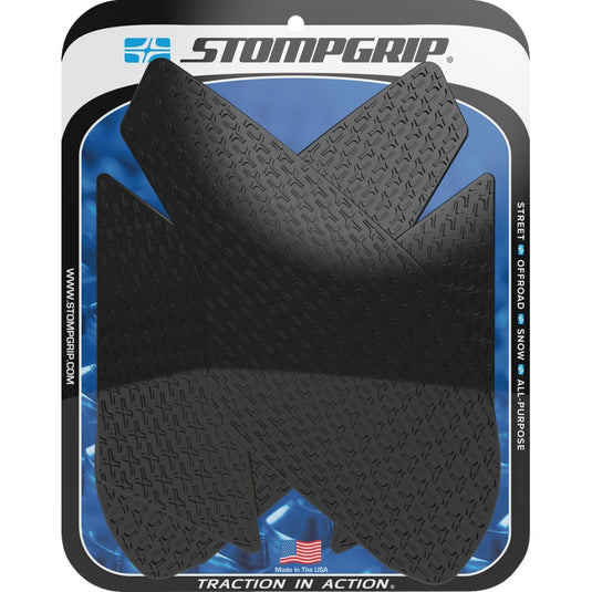 Stompgrip 55-14-0136B Icon Profile Traction Tank Grip - Street - Black
