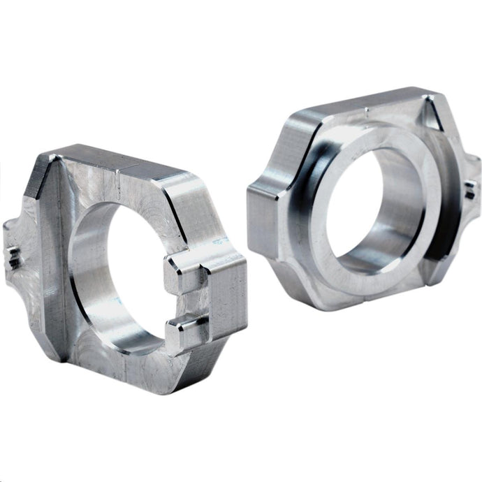 Works Connection 17-305 Elite Axle Blocks - Silver