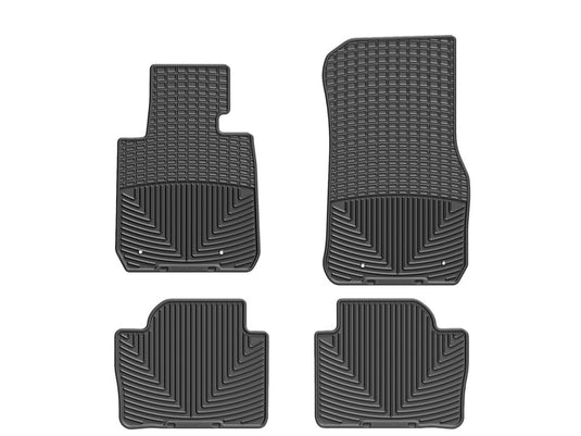 Weathertech W267-W268 WT Rubber Mats - Front - Blk