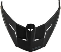 G-Max Gmax Md-74 Visor W/Screws - Spectre Matte Black/Red - OSFM