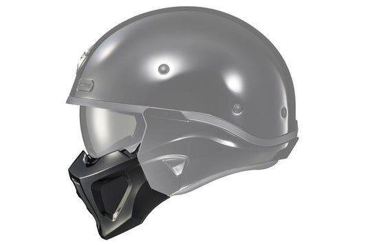 Scorpion Face Mask for Covert X Helmets - Gloss Black