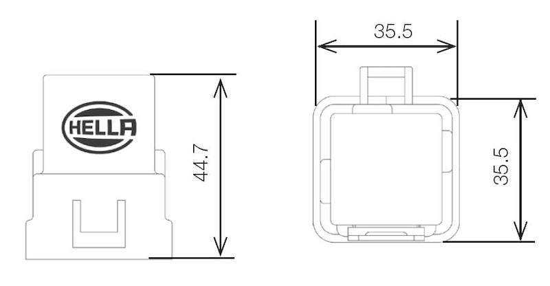 Load image into Gallery viewer, Hella 007794327 HELLA Relay Connector
