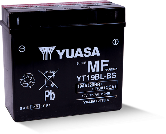 Yuasa Battery YUAM6219BL YSA Maintenance Free Battery