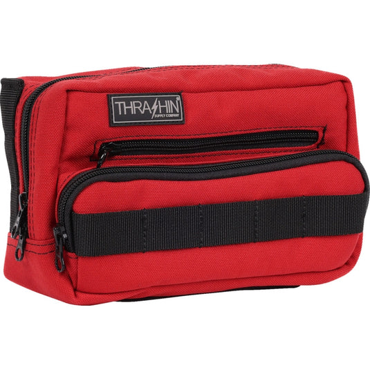 Thrashin Supply Company THB-0017 Handlebar Bag Plus - Red