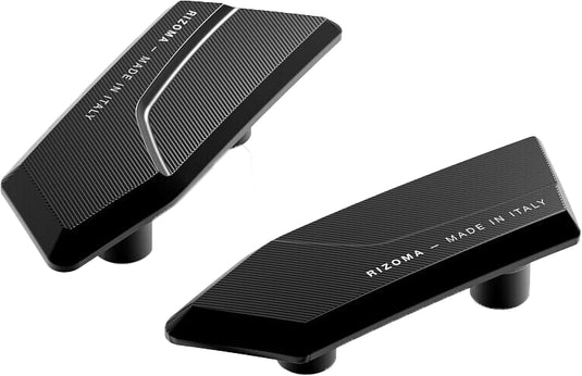 Rizoma BS561B Mirror Block Off Plates