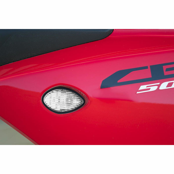 Hotbodies Racing 41302-0100 Flush Mount Front Turn Signals - Clear