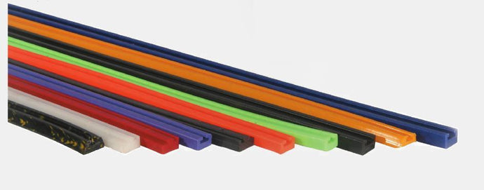 Garland Mfg Co 26-4900-1-01-01 Slides - UHMW - Black - 26 - 49in