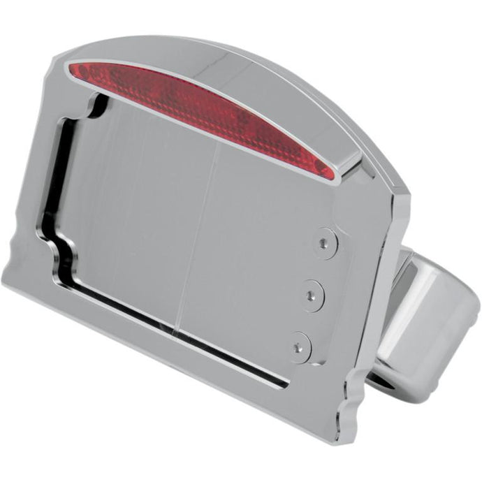Drag Specialties 2010-0768 Red Diamond Lens for Side Mount LED Taillight/License Plate Mounts