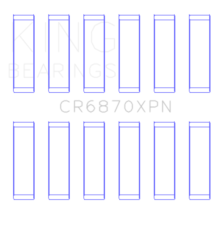Load image into Gallery viewer, King Engine Bearings CR6870XPN KING Performance Rod Bearings
