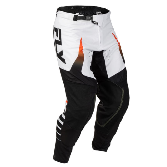 Fly Racing Evolution DST Bolt Pants (32, White/Black/Orange)