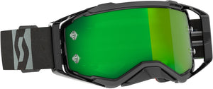 Scott USA Prospect Goggles Black/Gray / Green Chrome Works Lens Black