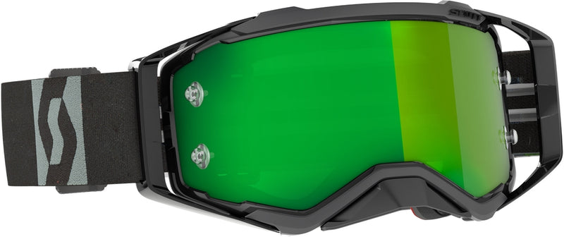 Scott USA Prospect Goggles Black/Gray / Green Chrome Works Lens Black