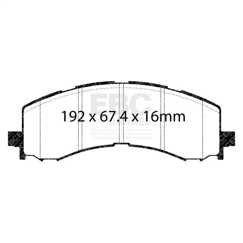 Load image into Gallery viewer, Ebc ED93141 EBC Extra Duty Brake Pad Sets
