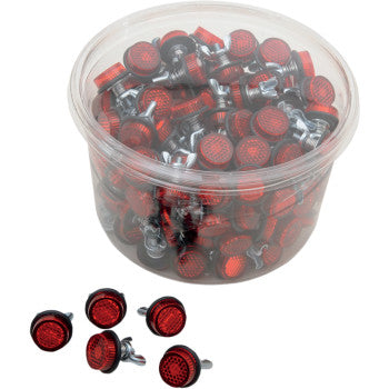 Chris Products CH150R Mini License Plate Reflectors - Red