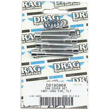 Drag Specialties DS-190868 Cam Cover Chrome Socket-Head Bolt Set - Smooth