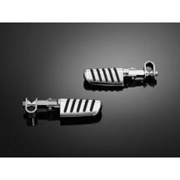 Highway Hawk HH-73-492 Universal Footpeg Set with U-Clamp - Smooth