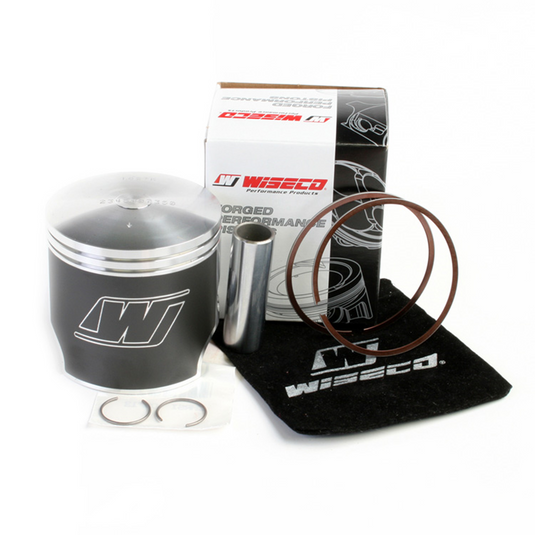 Wiseco 4012P2 Piston Kit (74ci., 1220cc, Domed) - Standard Bore 3.454in., 9:1 Compression