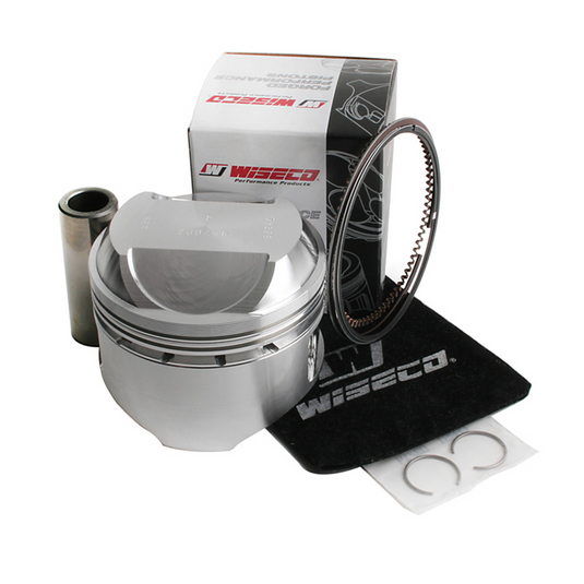 Wiseco 4970P2 Piston Kit (80ci., 1353cc, Domed) - Standard Bore 3.515in., 8.5:1 Compression