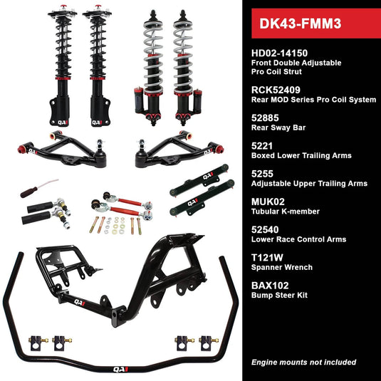 Qa1 DK31-FMM3 QAP Trailing Arms