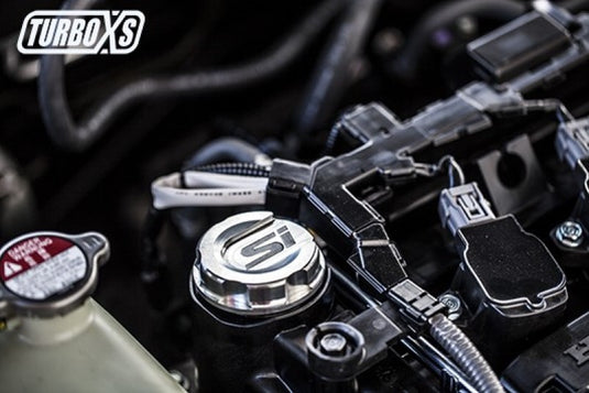 Turbo Xs HC-OC-GRY-SI TXS Oil Caps