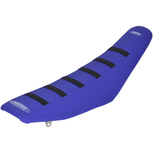 Sdg 95934KBB 6-Rib Gripper Seat Cover - Blue Cover/Black Ribs