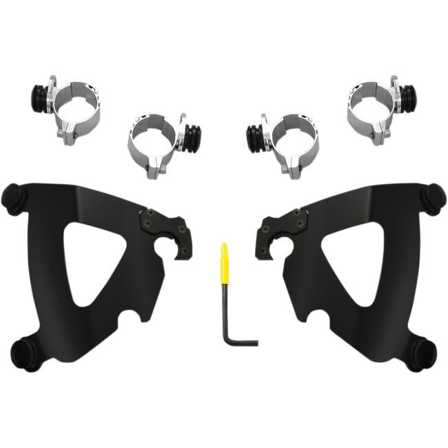 Memphis Shades MEB2030 Plate for Road Warrior Fairing - Black