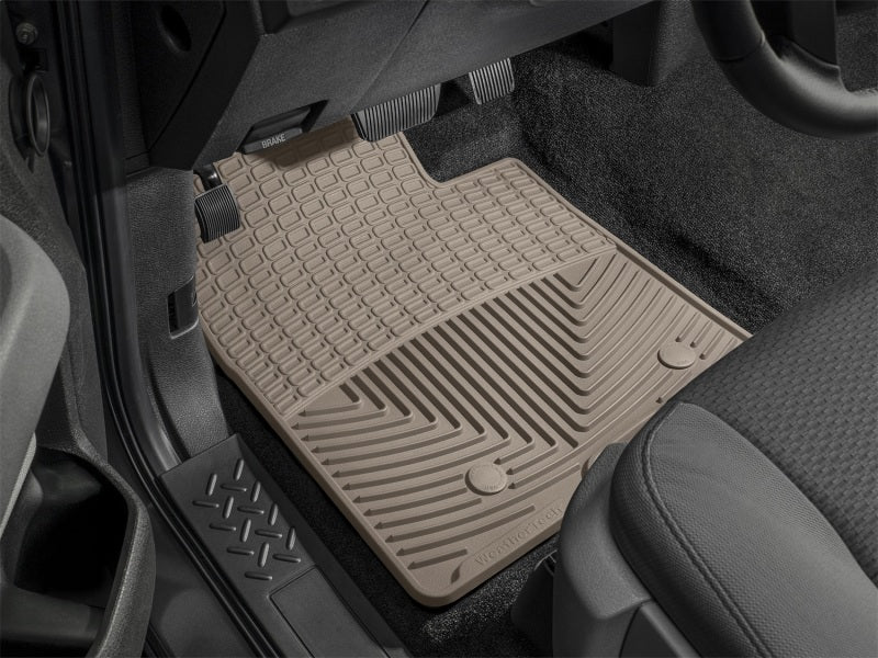 Load image into Gallery viewer, Weathertech W61TN WT Rubber Mats - Front - Tan
