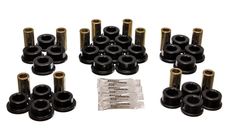 Load image into Gallery viewer, Energy Suspension 8.3127G ES Cntrl Arm Bushings - Black
