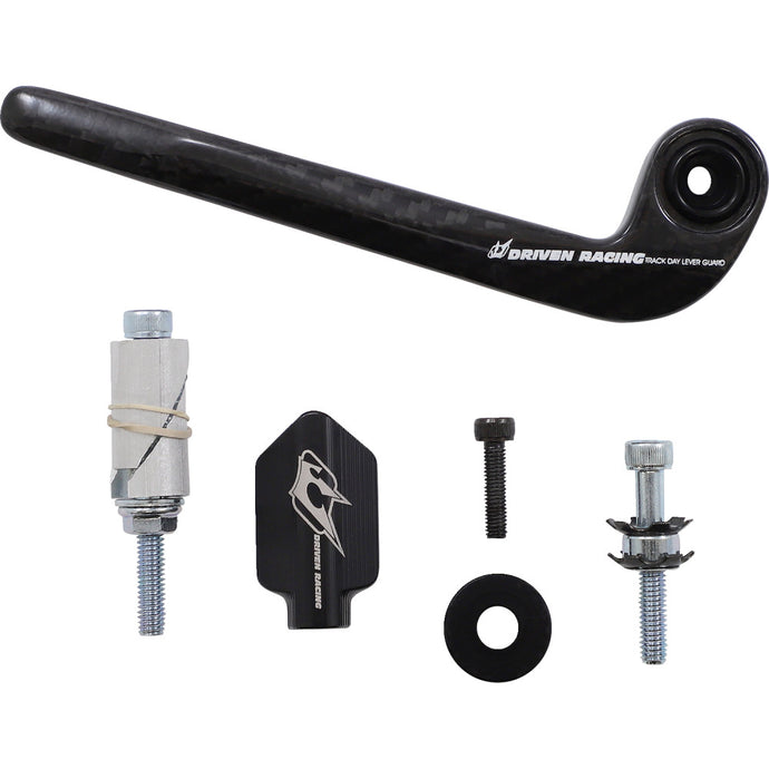 Driven Racing DCTDLG-2-BK Trackday Lever Guard - Clutch side - Black