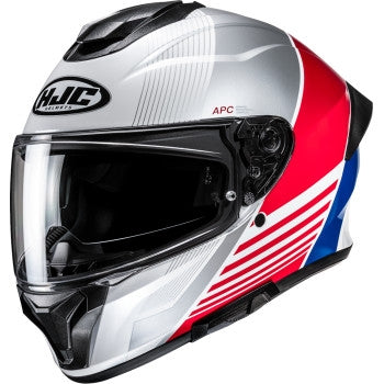 Hjc C71 Morix Helmet (Small, Blue/Red (MC-21))