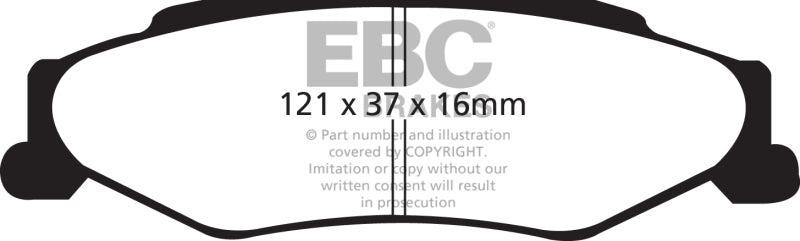Load image into Gallery viewer, Ebc DP31160C EBC Redstuff Brake Pad Sets
