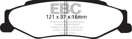 Ebc DP31160C EBC Redstuff Brake Pad Sets