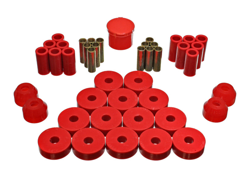 Load image into Gallery viewer, Energy Suspension 2.18104R ES Hyper-Flex Sets - Red
