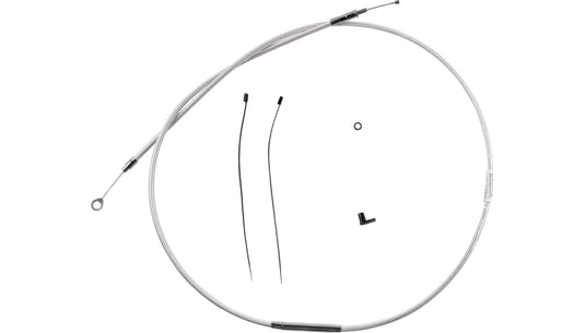 Magnum 3223-62 Redesigned Braided Sterling Chromite II Clutch Cable - 62-11/16in.