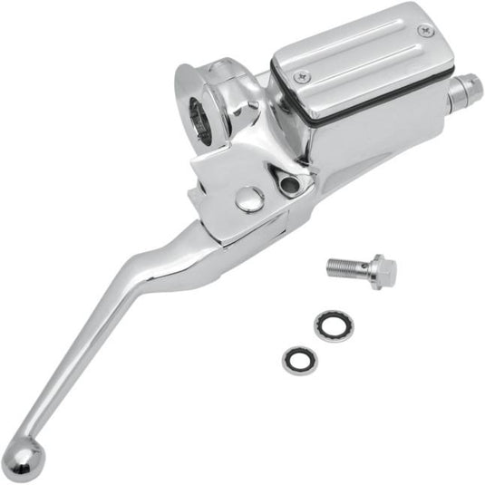 Drag Specialties 0610-0503 Master Cylinder Assembly with Lever and Clamp Half - 3/4in. Bore