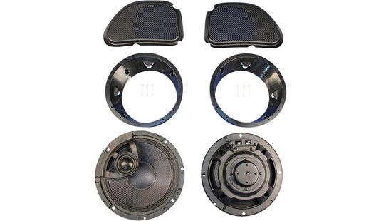 J&M HR13-6582TW-XRP ROKKER XRP 6.58in. Fairing Speaker Kit with Hi-Output PEI Tweeter